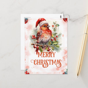 Cartoons Weihnachten Weihnachten Weihnachtsmann Ic Postkarte