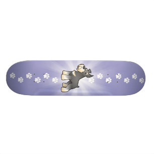 CartoonSchnauzer Skateboard