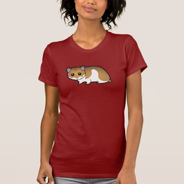 Cartoonsyrian-Hamster T-Shirt (Vorderseite)