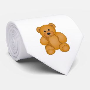 Cartoonteddy-Entwurf Krawatte