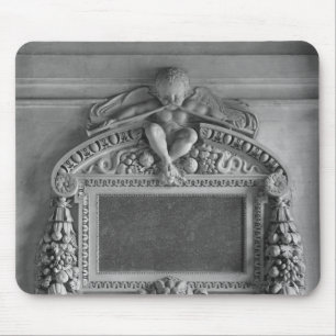 Cartouche von der Tribüne der Caryatids Mousepad