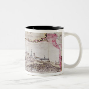 Cartouche von Quebec Zweifarbige Tasse