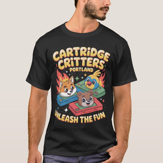 Cartridge Critters T-Shirt (Vorderseite)