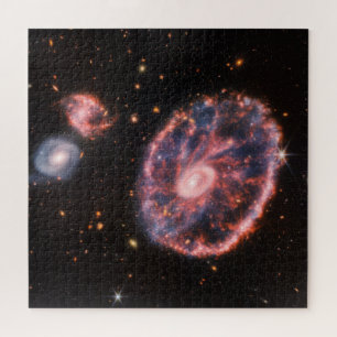 Cartwheel-Galaxie, James-Webb-Weltraumteleskop