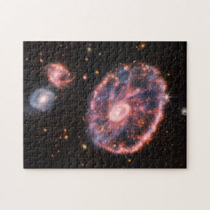 Cartwheel-Galaxie, James-Webb-Weltraumteleskop