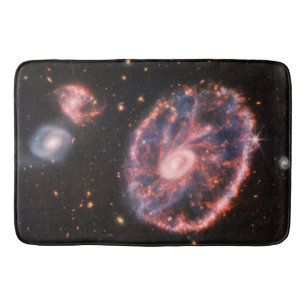 Cartwheel Galaxy, James Webb Space Telescope Badematte