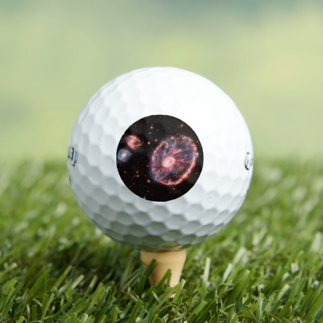 Cartwheel Galaxy, James Webb Space Telescope Golfball (Insitu T-Shirt)