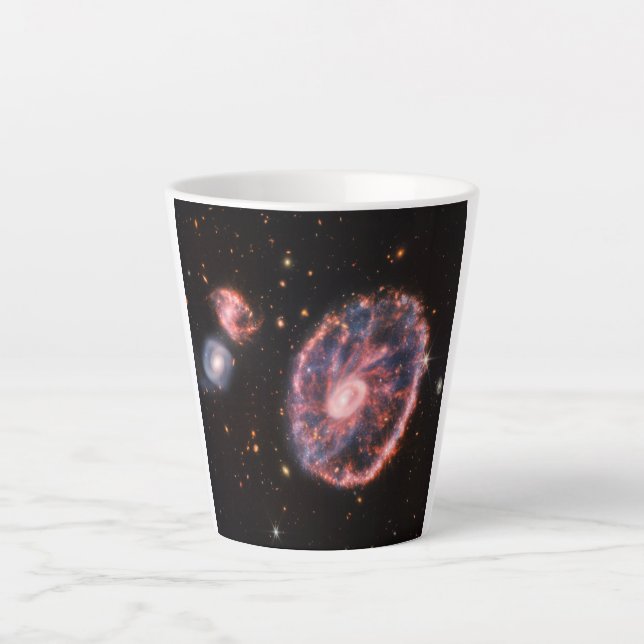 Cartwheel Galaxy, James Webb Space Telescope Milchtasse (Vorderseite)