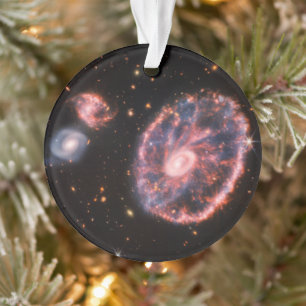 Cartwheel Galaxy, James Webb Télescope Spatial