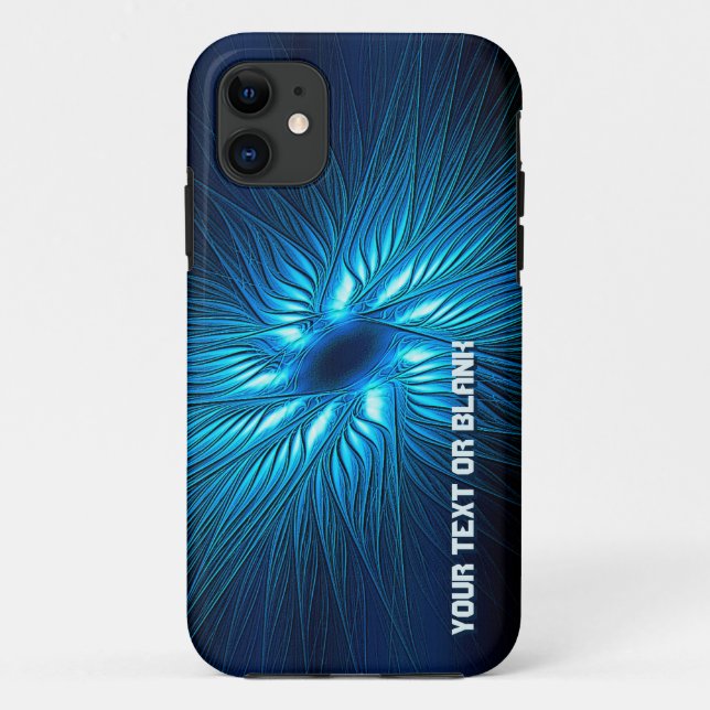 Carved Blue Star Case-Mate iPhone Hülle (Rückseite)
