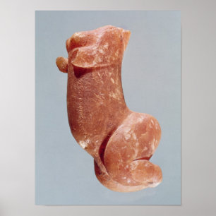 Carving a young girl, bekannt als Venus of Poster