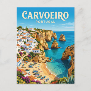 Carvoeiro Portugal Postkarte