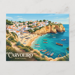 Carvoeiro Portugal Postkarte