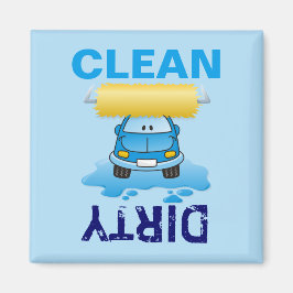 Carwash-Cartoon Magnet