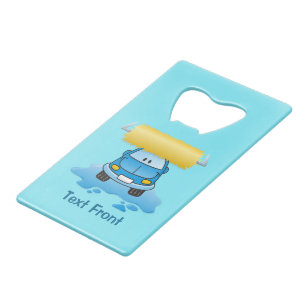 Carwash ouvre-bouteille de carte de crédit Carwash