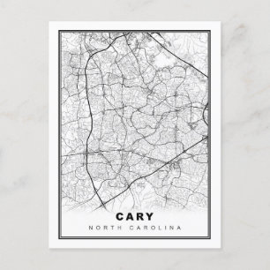Cary-Karte Postkarte