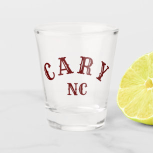 Cary, North Carolina Schnapsglas