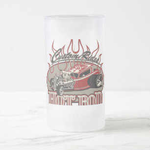 Caryoon Hot Rod Mattglas Bierglas