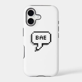 Cas de bulle de la parole de "Bae"