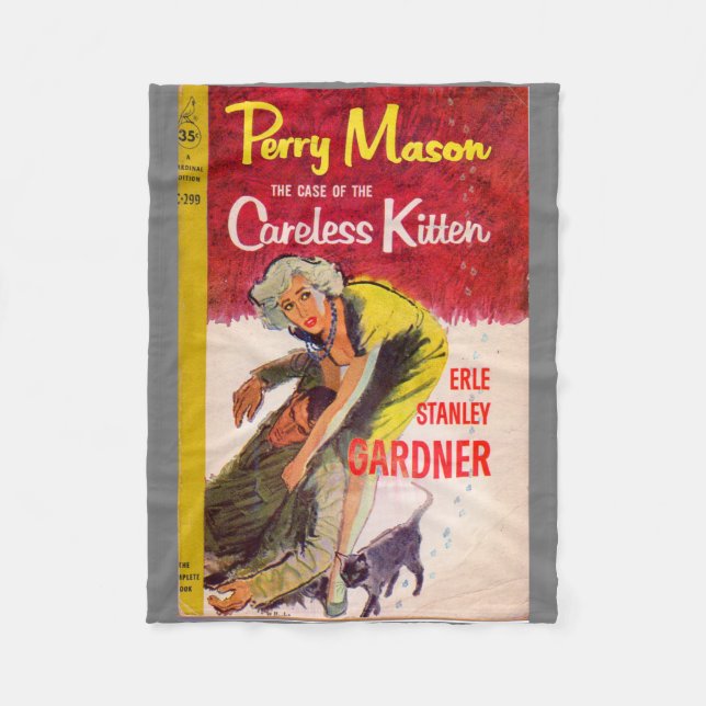 Cas de la couverture de livre négligente de chaton (Devant)