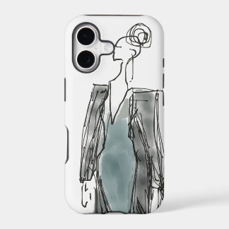 Cas de l'iPhone 5/5s de blazer de mode