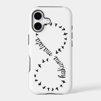 Cas de l'iphone 5 de symbole d'infini de Hakuna