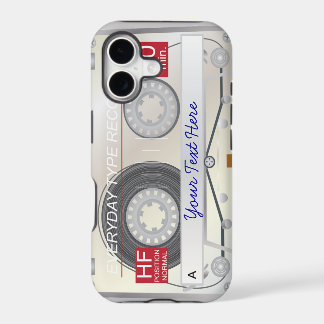 Cas de l'iPhone 5 d'enregistreur à cassettes