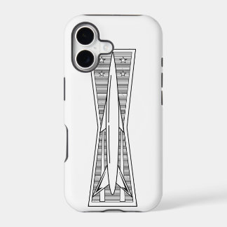 Cas de téléphone d'insigne de missile
