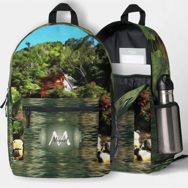 Casa Bahia Bonita 0759 Bedruckter Rucksack (Von Creator hochgeladen)