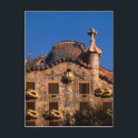 Casa Batilo, Gaudi Architecture, Barcelona, Postkarte<br><div class="desc">COPYRIGHT Alex Bartel / DanitaDelimont.com | EU27 ABA0002.jpg | Casa Batilo, Gaudi Architecture, Barcelona, Spanien</div>
