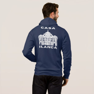 Casa Blanca, das Weiße Haus Hoodie