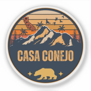 Casa Conejo, Kalifornien Aufkleber