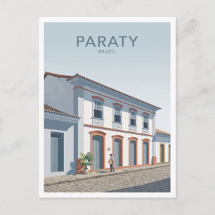 Casa da Cultura de Paraty Brasilien Postkarte
