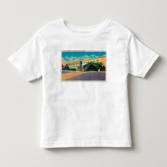 Casa Del Rey Hotel am Strand, Santa Cruz Kleinkind T-shirt (Vorderseite)