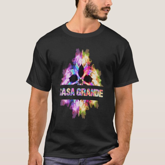 Casa Grande Gefärbte Krawatte Frische Pasta machen T-Shirt (Vorderseite)