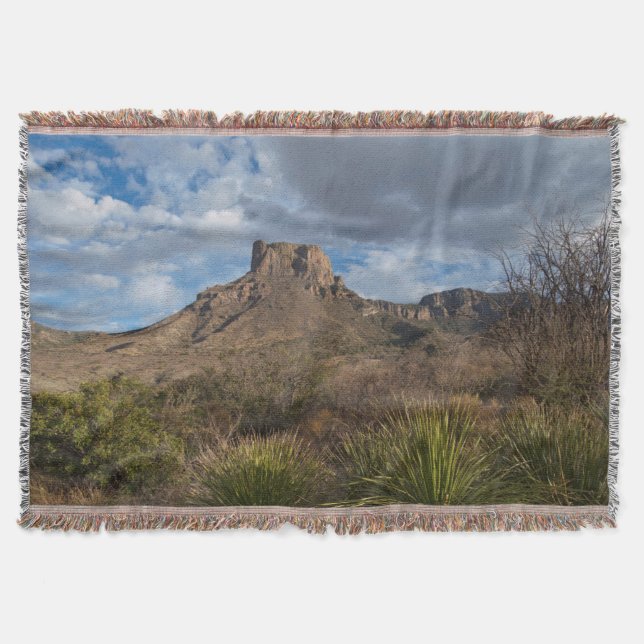 Casa Grande Peak, Chisos-Becken, Big Bend Decke (Vorderseite)