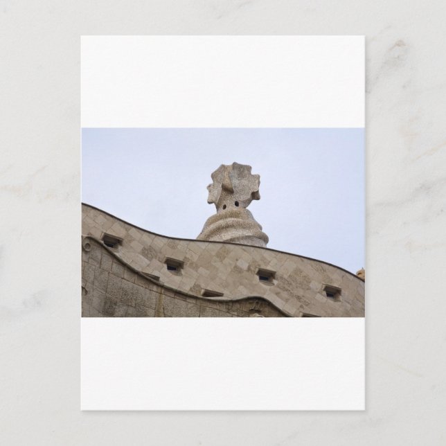 Casa Mila Barcelona Postkarte (Vorderseite)