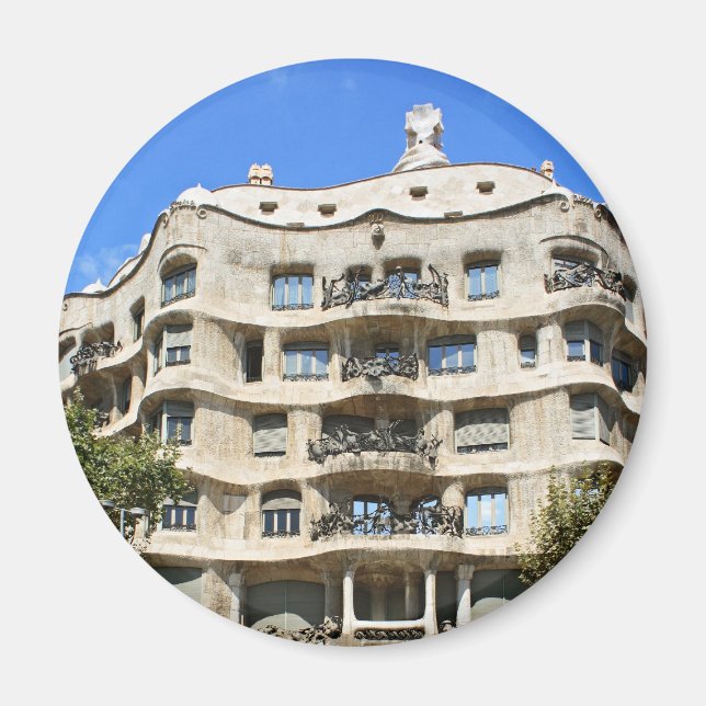 Casa Mila La Pedrera Magnet (Vorne)
