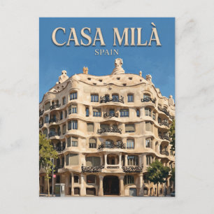 Casa Milà (La Pedrera) Spanien Postkarte