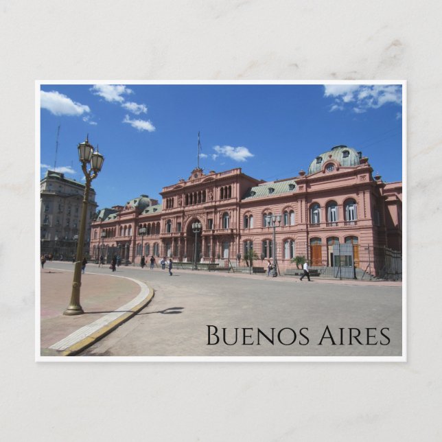 Casa rosada buenos aires postkarte (Vorderseite)