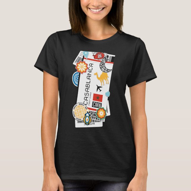 Casablanca Lugano Festival - Martha Argerich Proje T-Shirt (Vorderseite)