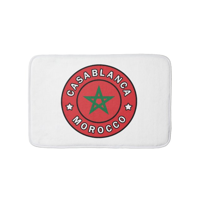 Casablanca Marokko Badematte (Vorderseite)