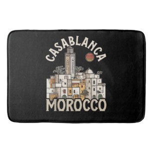 Casablanca Marokko Badematte