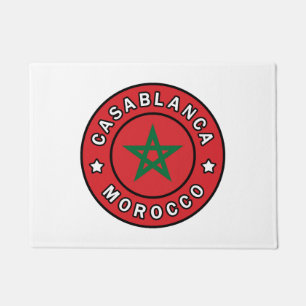 Casablanca Marokko Fußmatte