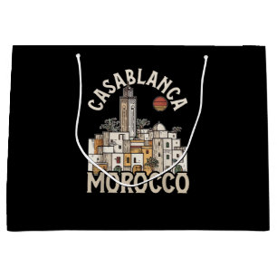 Casablanca Marokko Große Geschenktüte