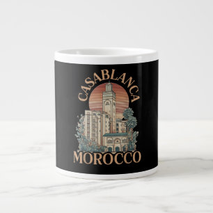 Casablanca Marokko Jumbo-Tasse