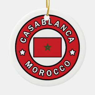 Casablanca Marokko Keramik Ornament