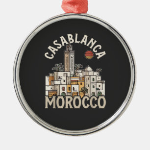 Casablanca Marokko Ornament Aus Metall