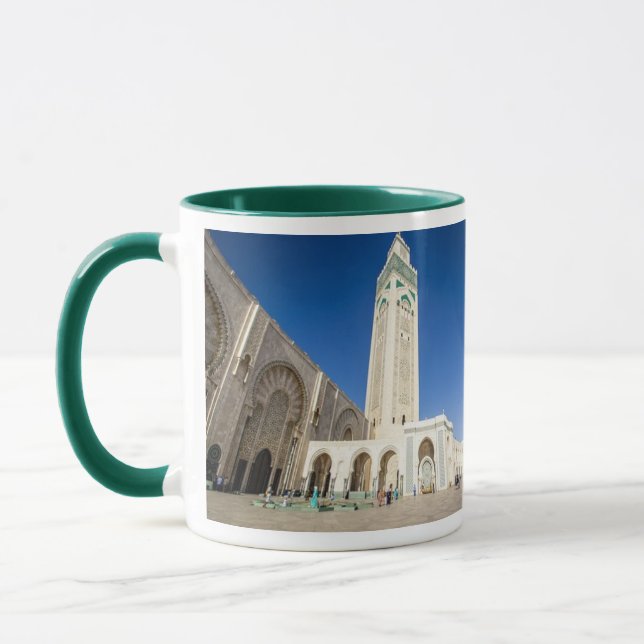 Casablanca Marokko Panorama Tasse (Links)