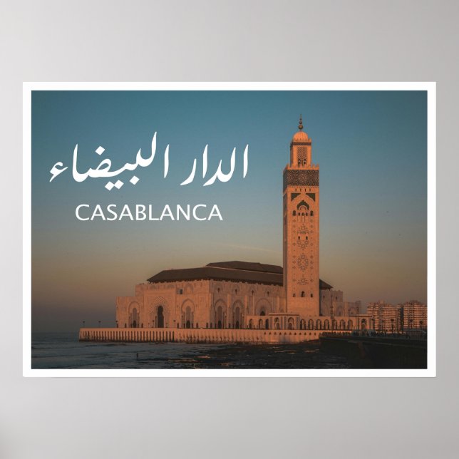 Casablanca - Marokko Poster (Vorne)
